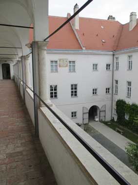 Court Yard at the Kunsthaus Horn